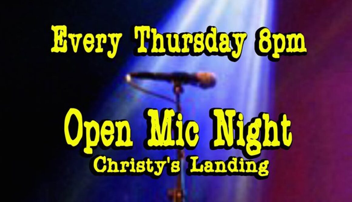 Open Mic @Christy's w/Troye Shanks 8pm